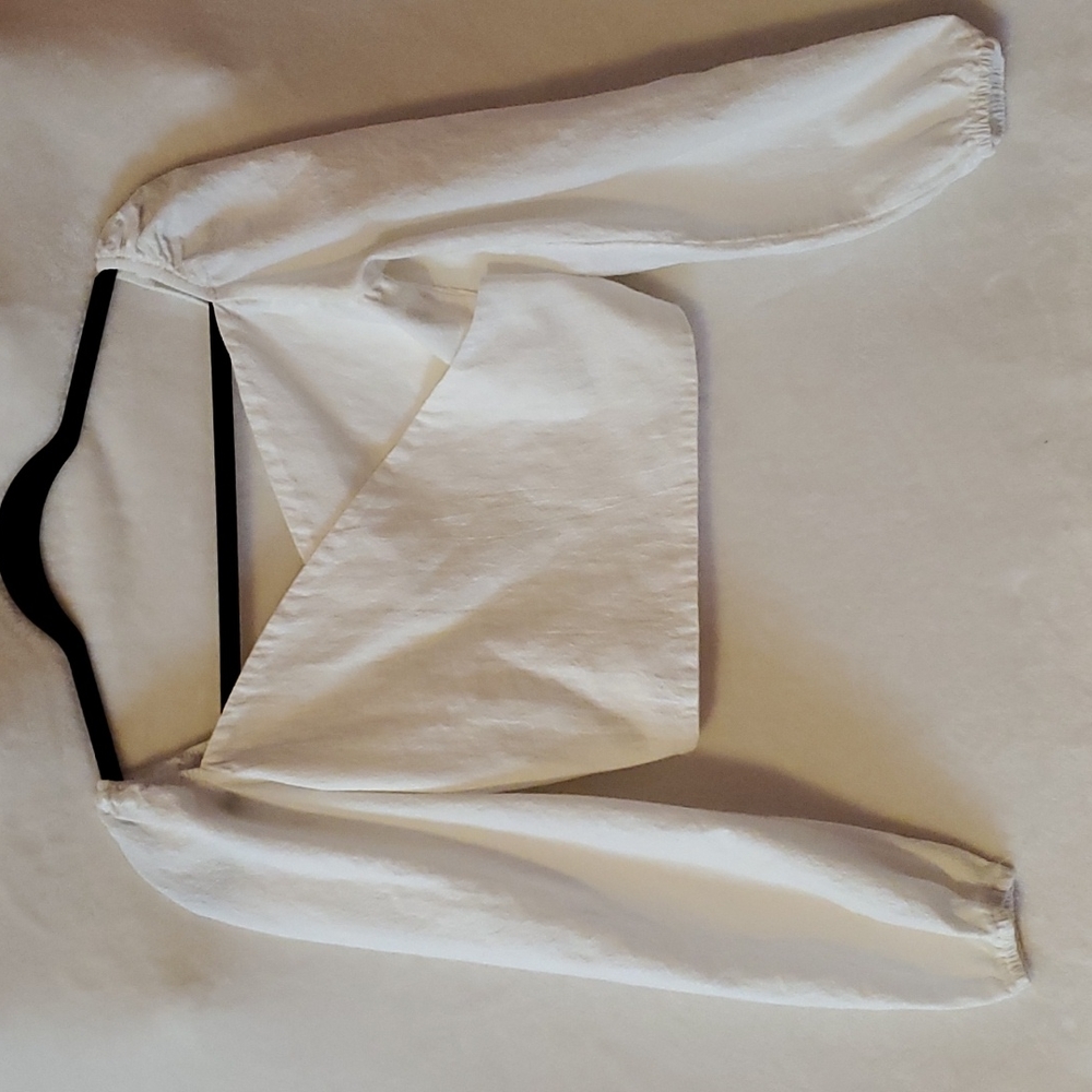 Shein surplice neck crop top